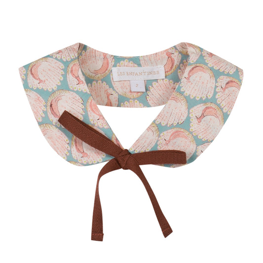 Col colette Liberty paon les enfantines