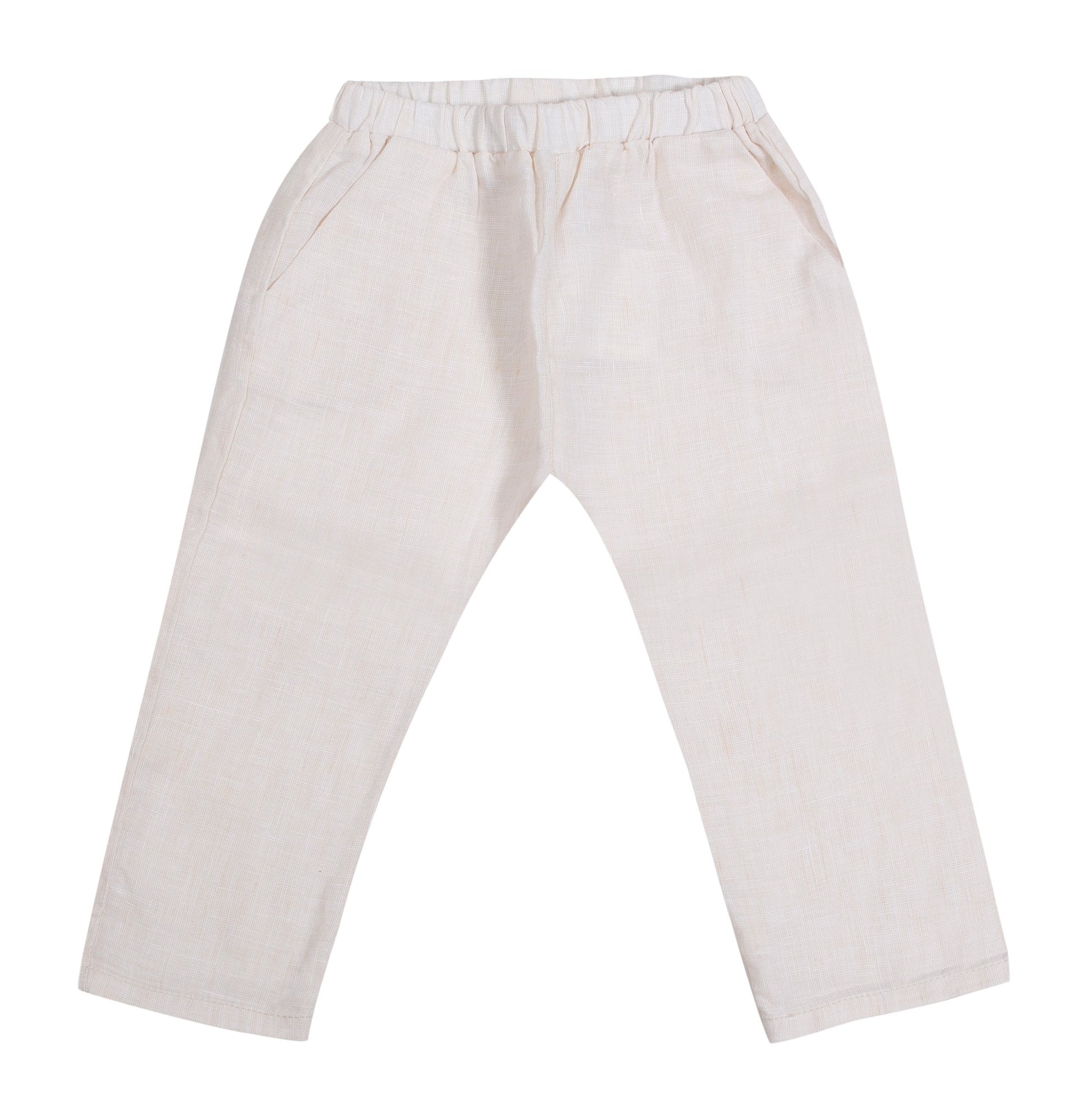 Pantalon Belette lin beige les enfantines