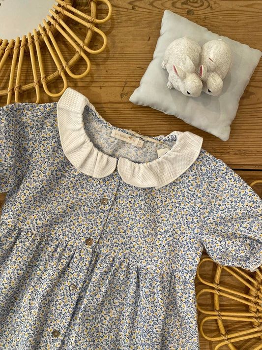 Robe coquerelle bouton d'or Les Enfantines