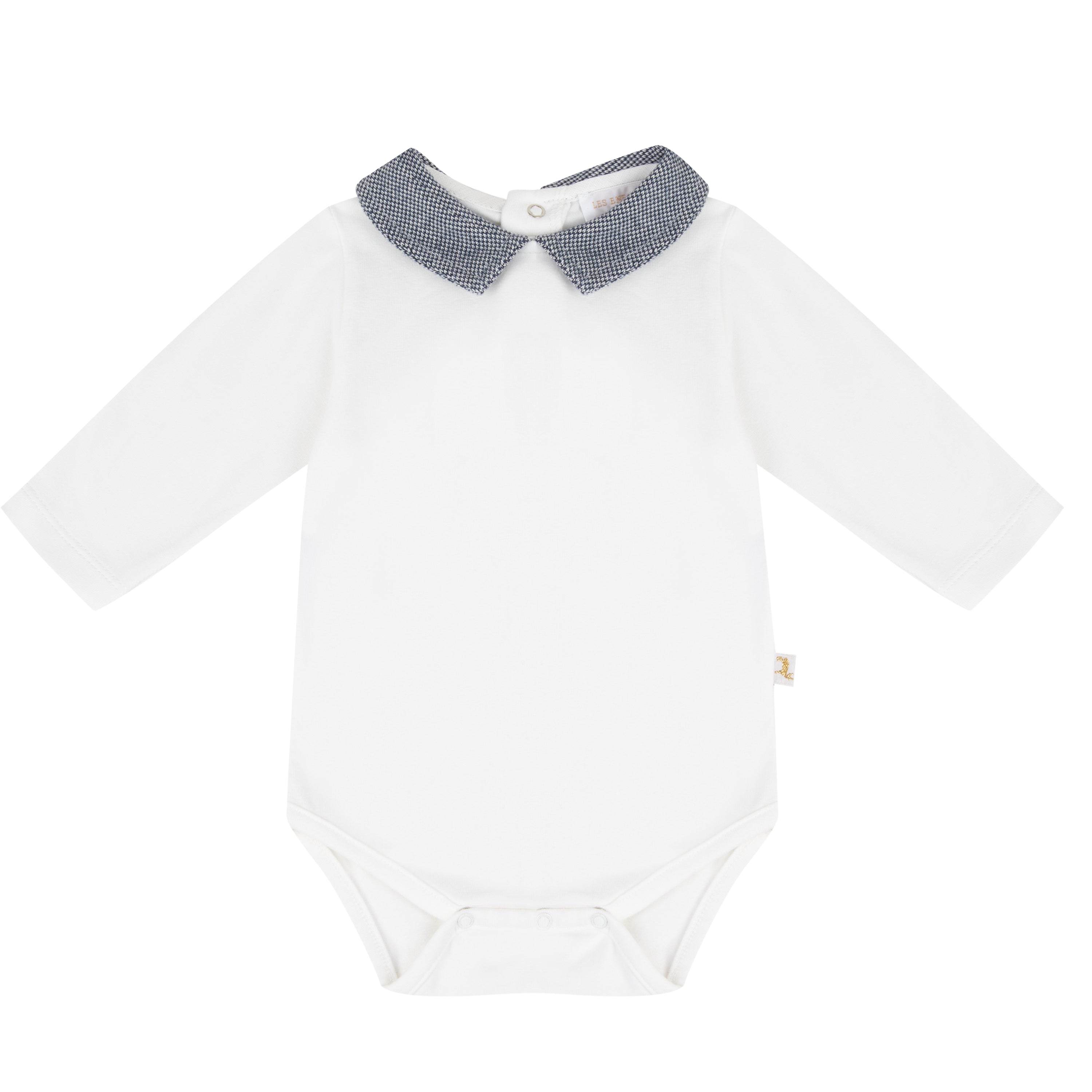 Body Coucou Chevrons marine Les Enfantines