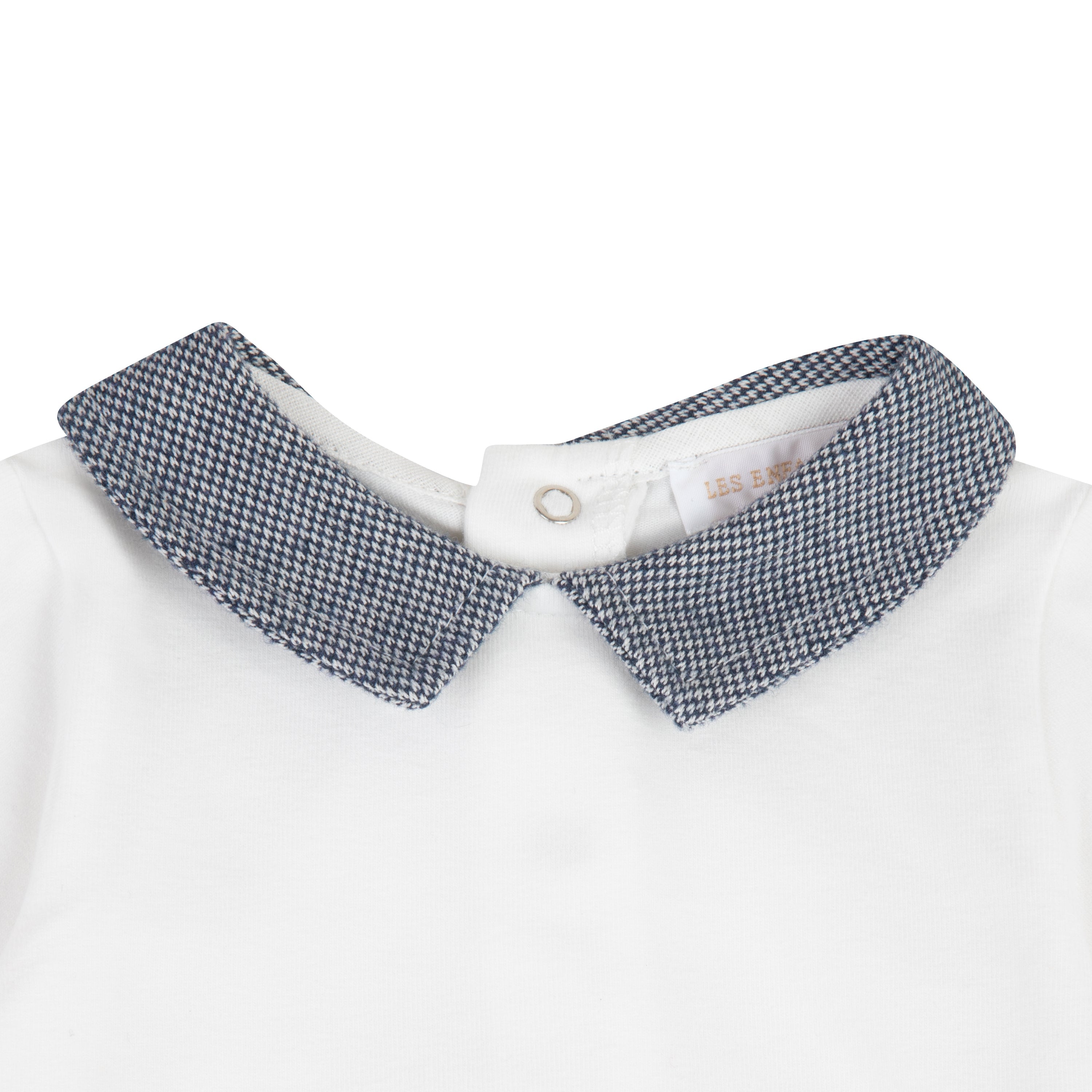 Body Coucou Chevrons marine Les Enfantines