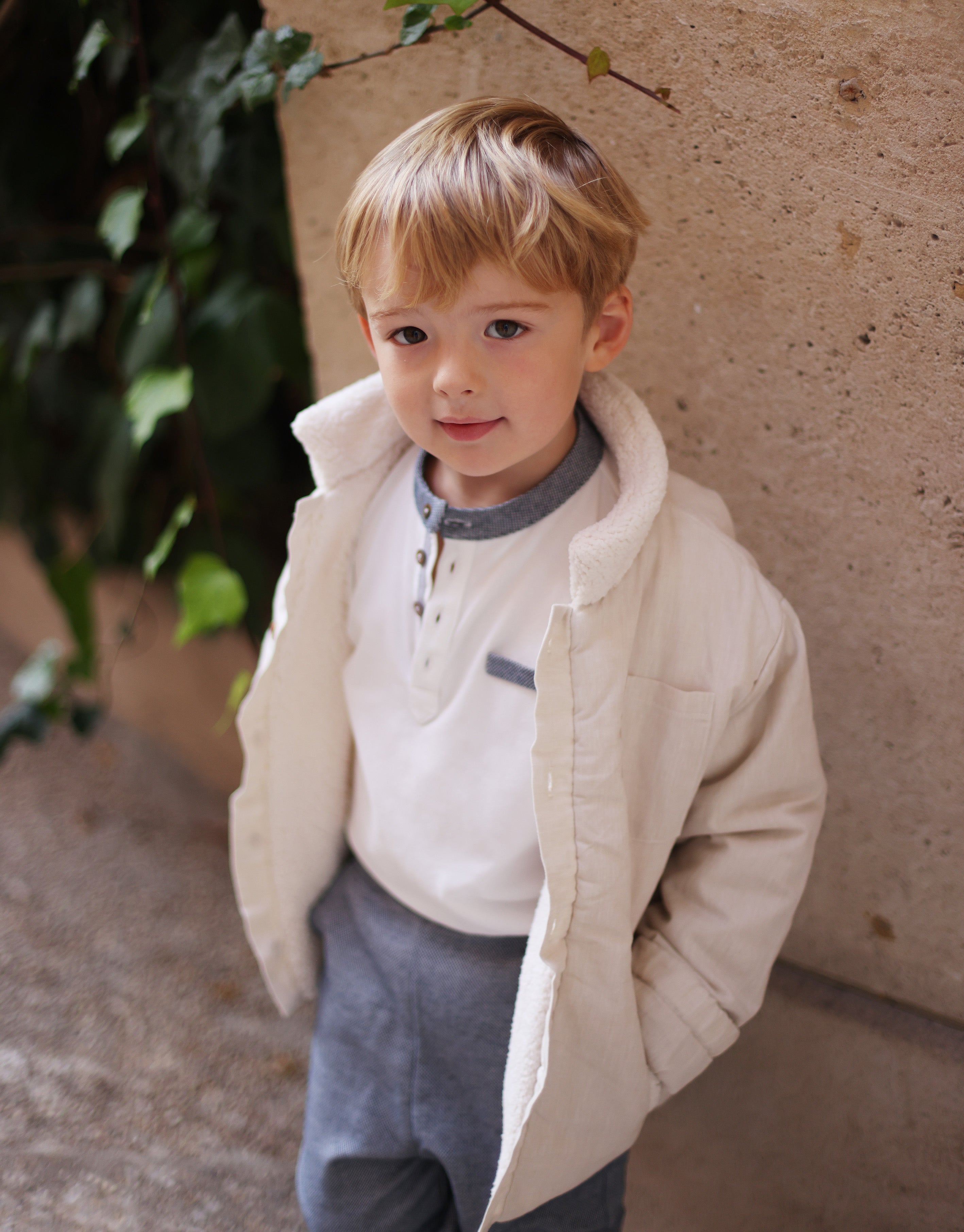 Veste Mulot sable Les Enfantines