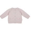 Cardigan Coccinelle rose pale les enfantines