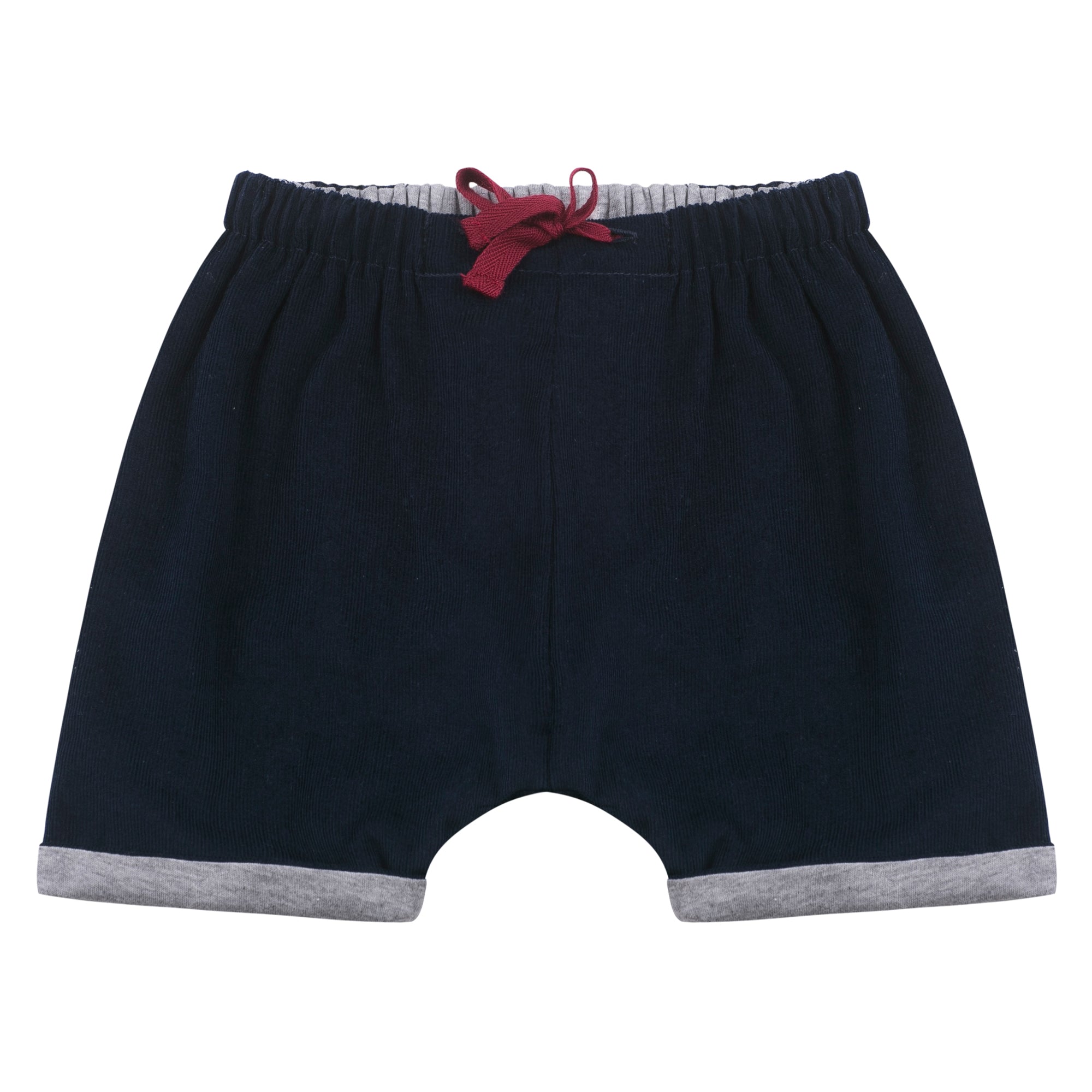 Short velours marine Les Enfantines