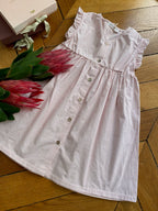 Robe Méduse rayures coquelicots Les Enfantines