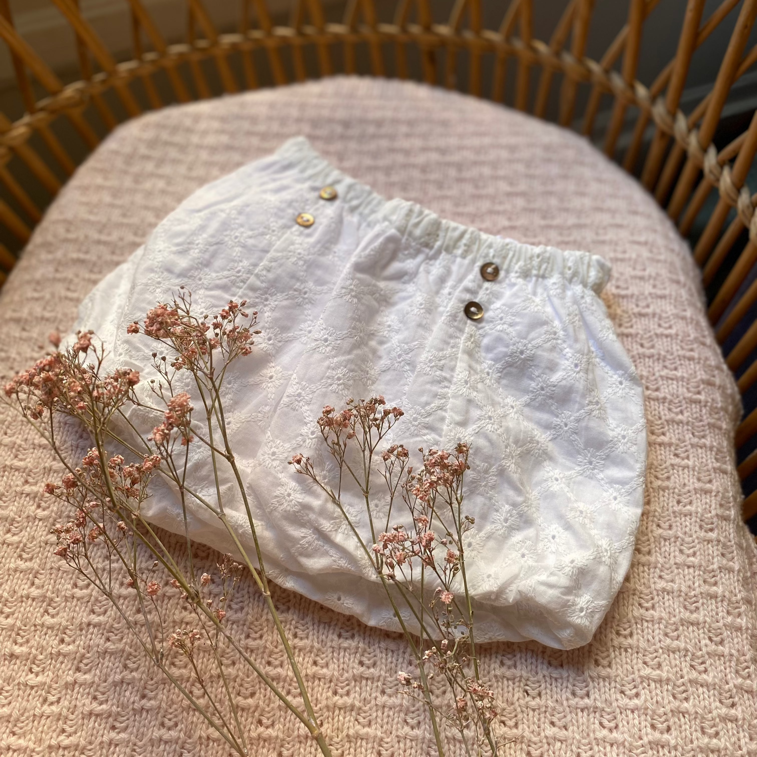 Bloomer Hérisson Damier blanc Les Enfantines