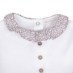 Pyjama Loup Velours blanc cassé Les Enfantines