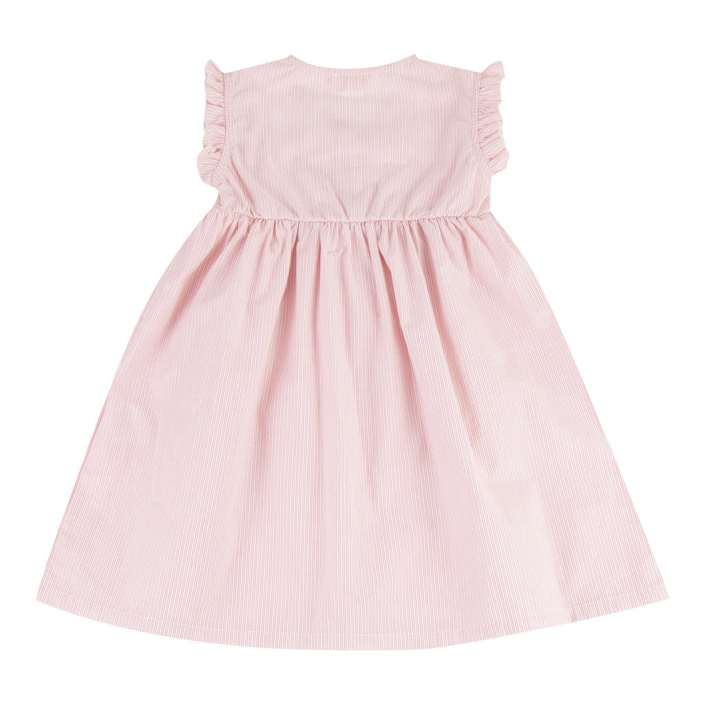 Robe Méduse rayures coquelicots Les Enfantines