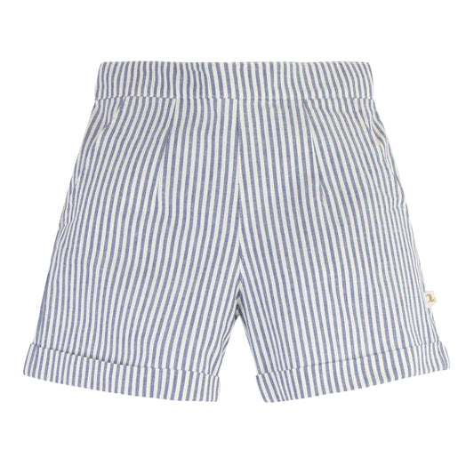 Short Belette rayures marine Les Enfantines