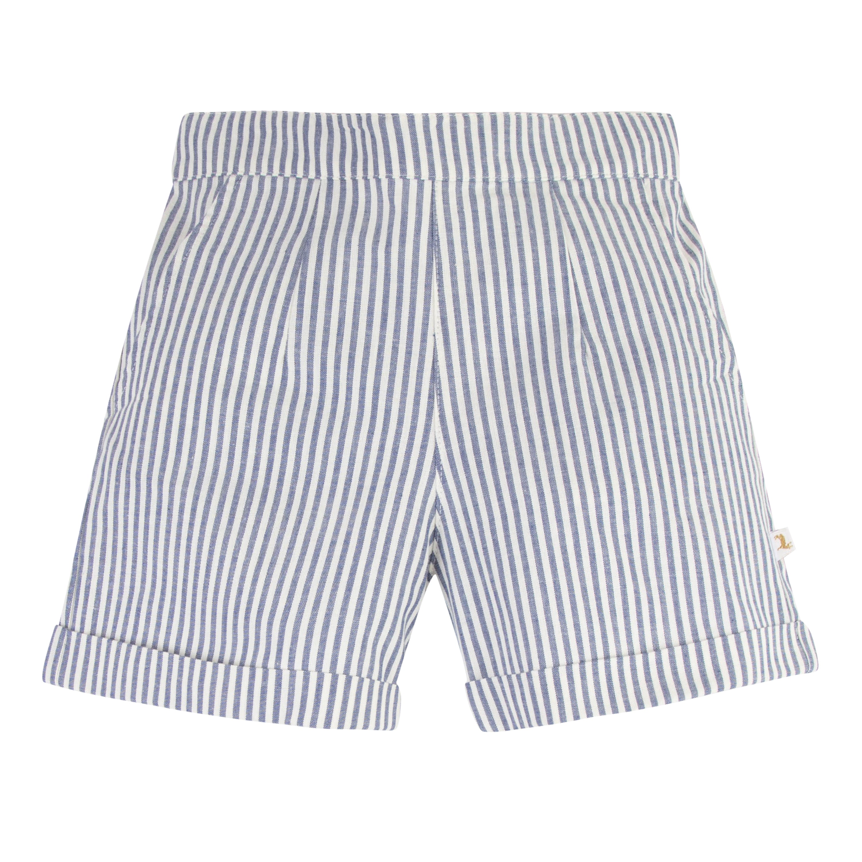 Short Belette rayures marine Les Enfantines
