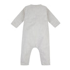 Combinaison hirondelle flanelle perle Les Enfantines