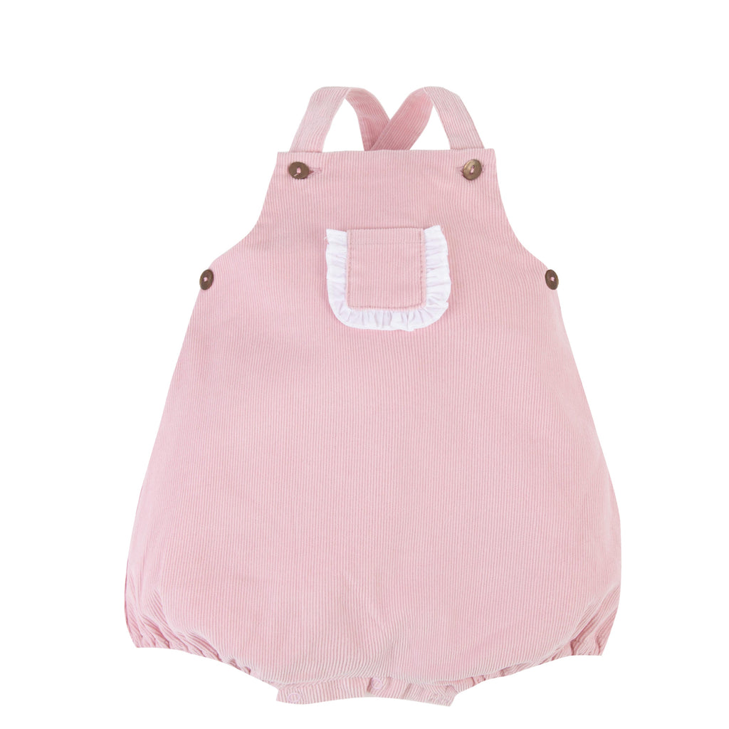 Combishort loutre velours rose Les Enfantines