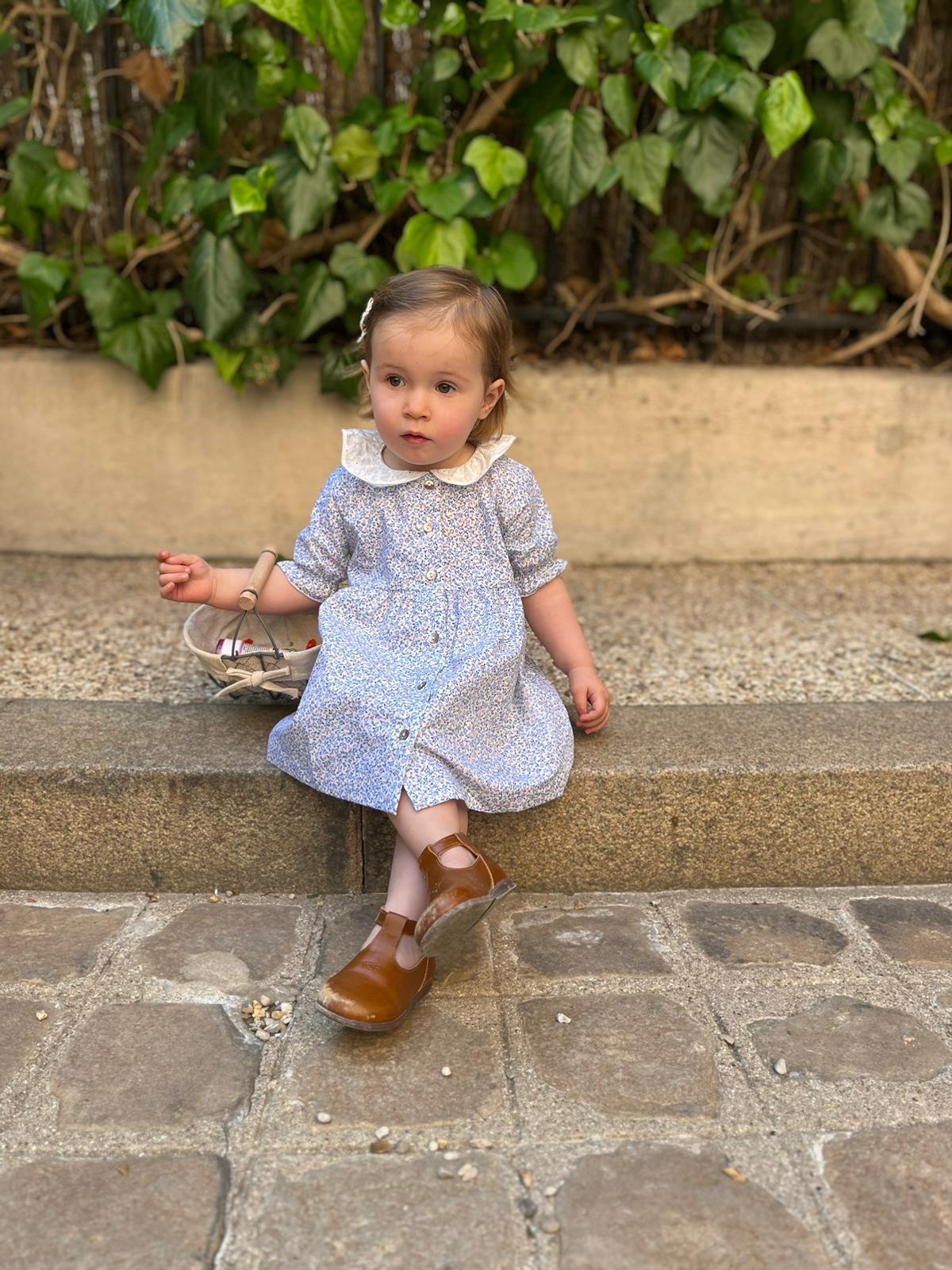 Robe coquerelle bouton d'or Les Enfantines