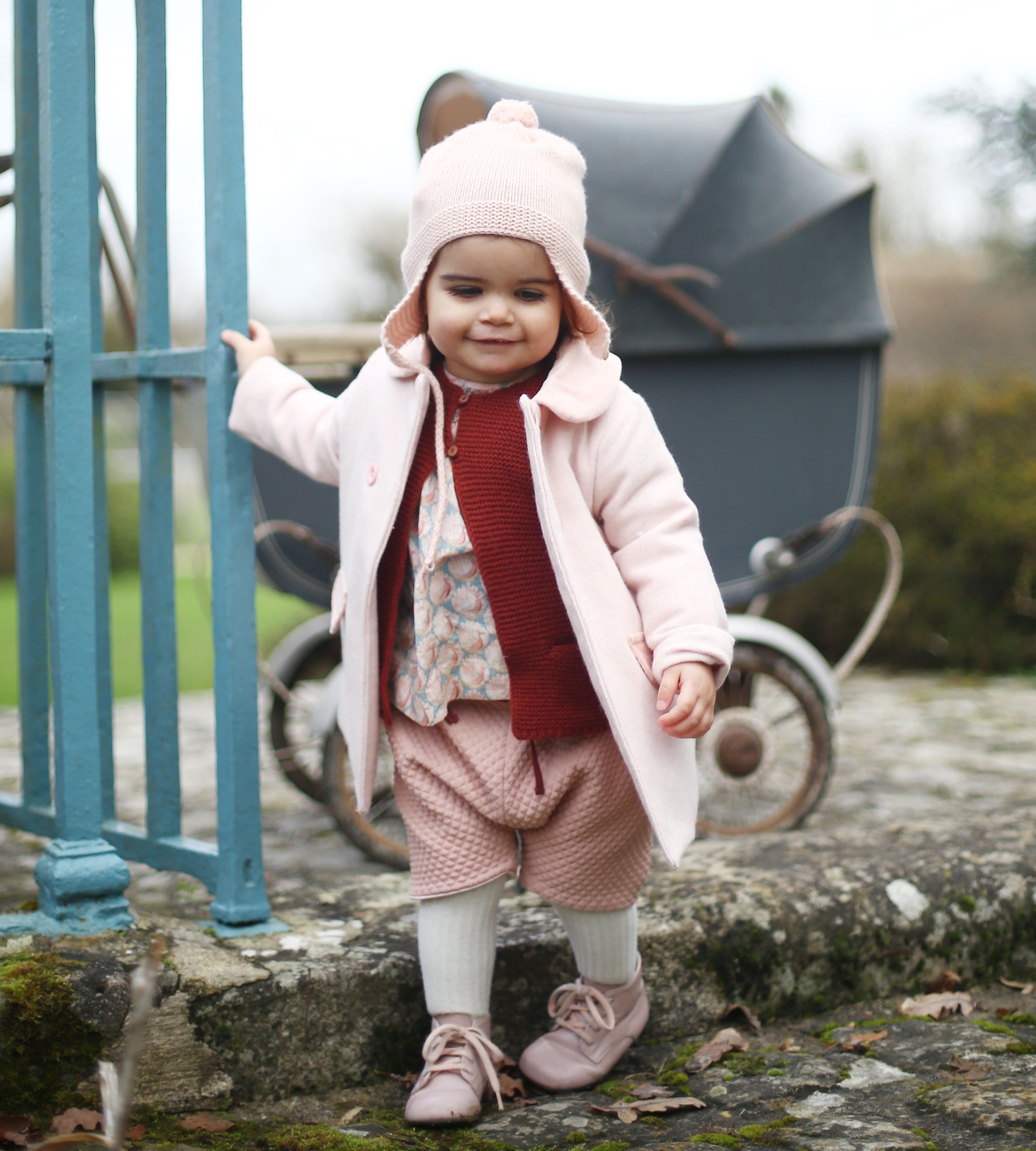 Short Toucan vieux rose Les Enfantines