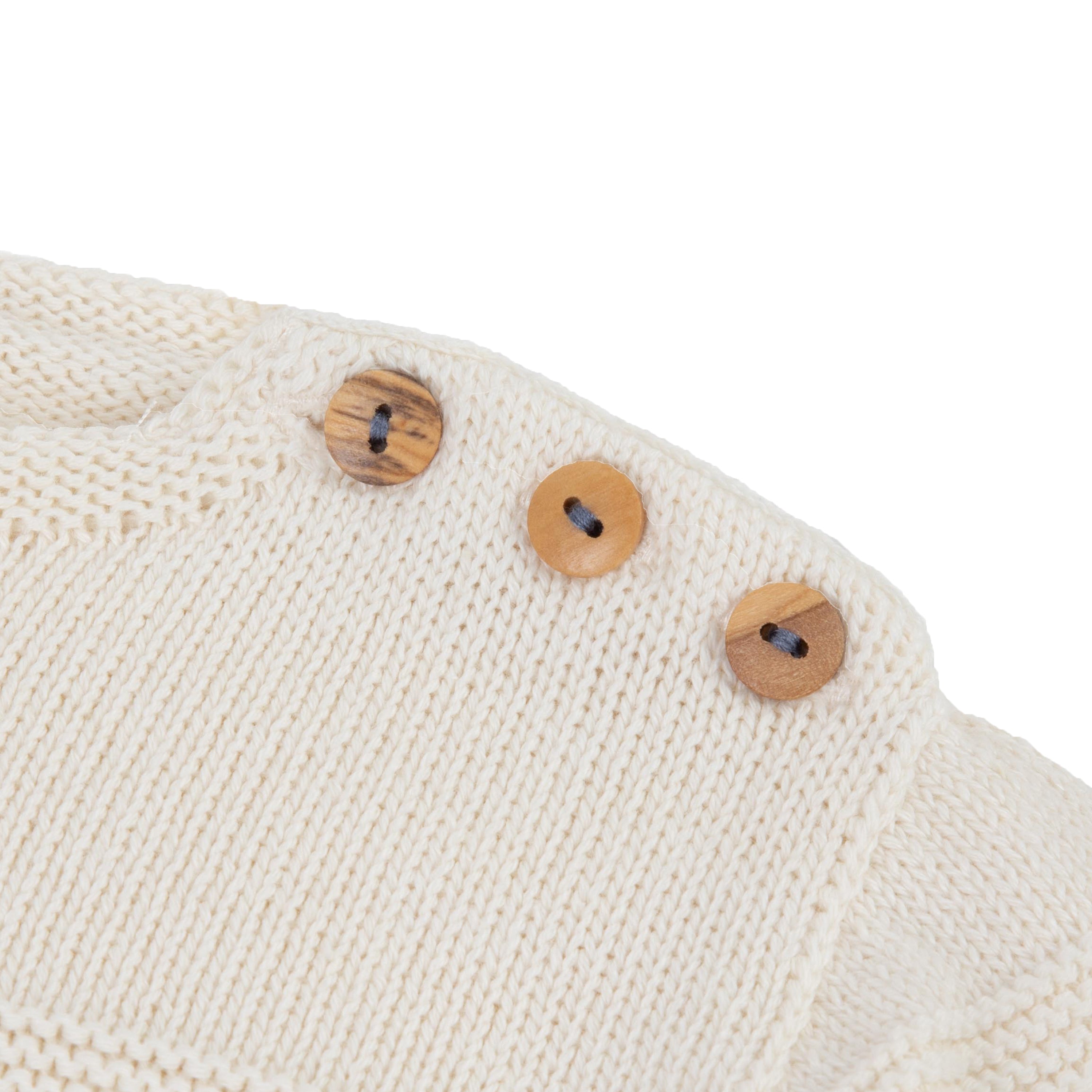 Pull mousse blanc Les Enfantines
