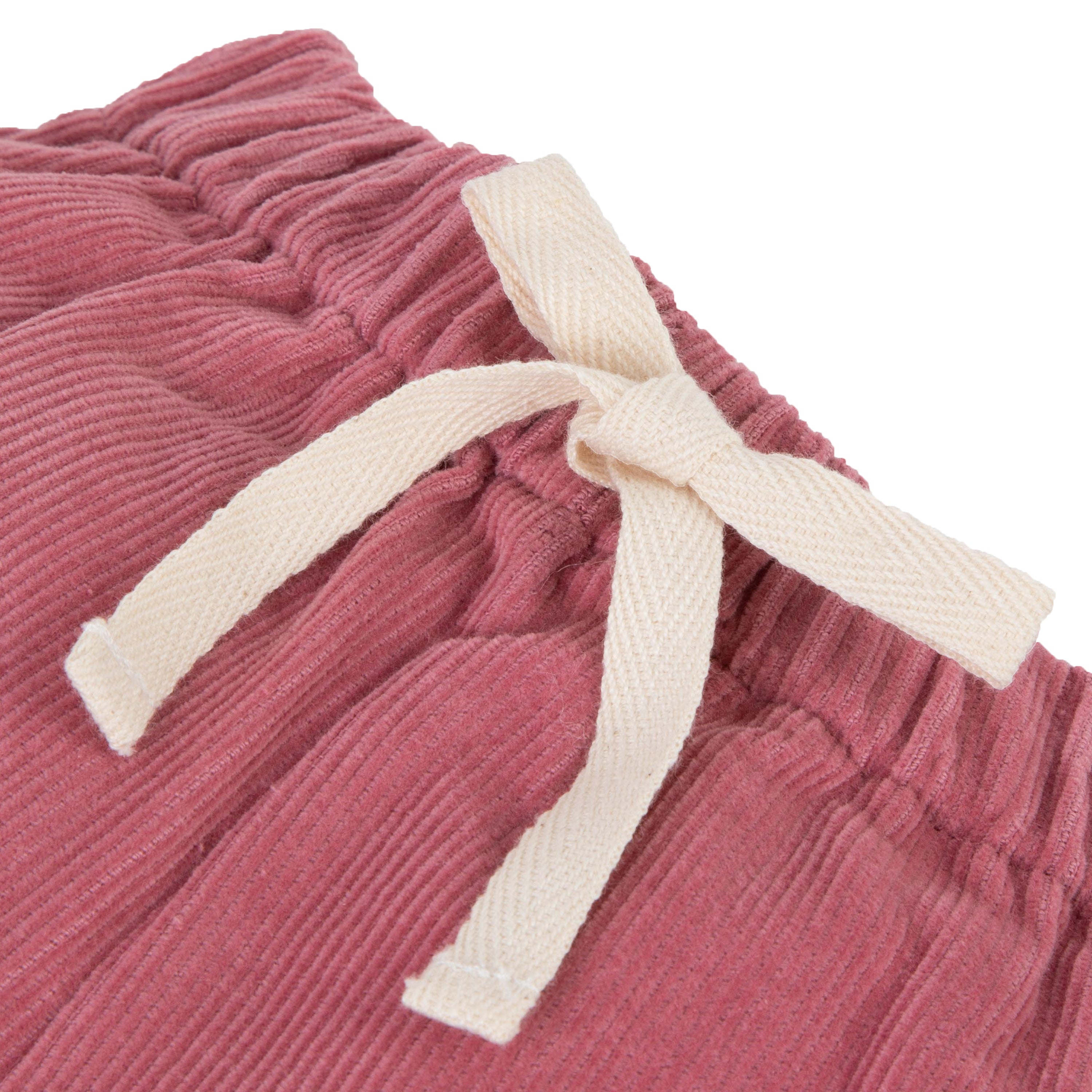 Pantalon belette velours vieux rose Les Enfantines