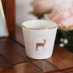Timbale en porcelaine & or Les Enfantines