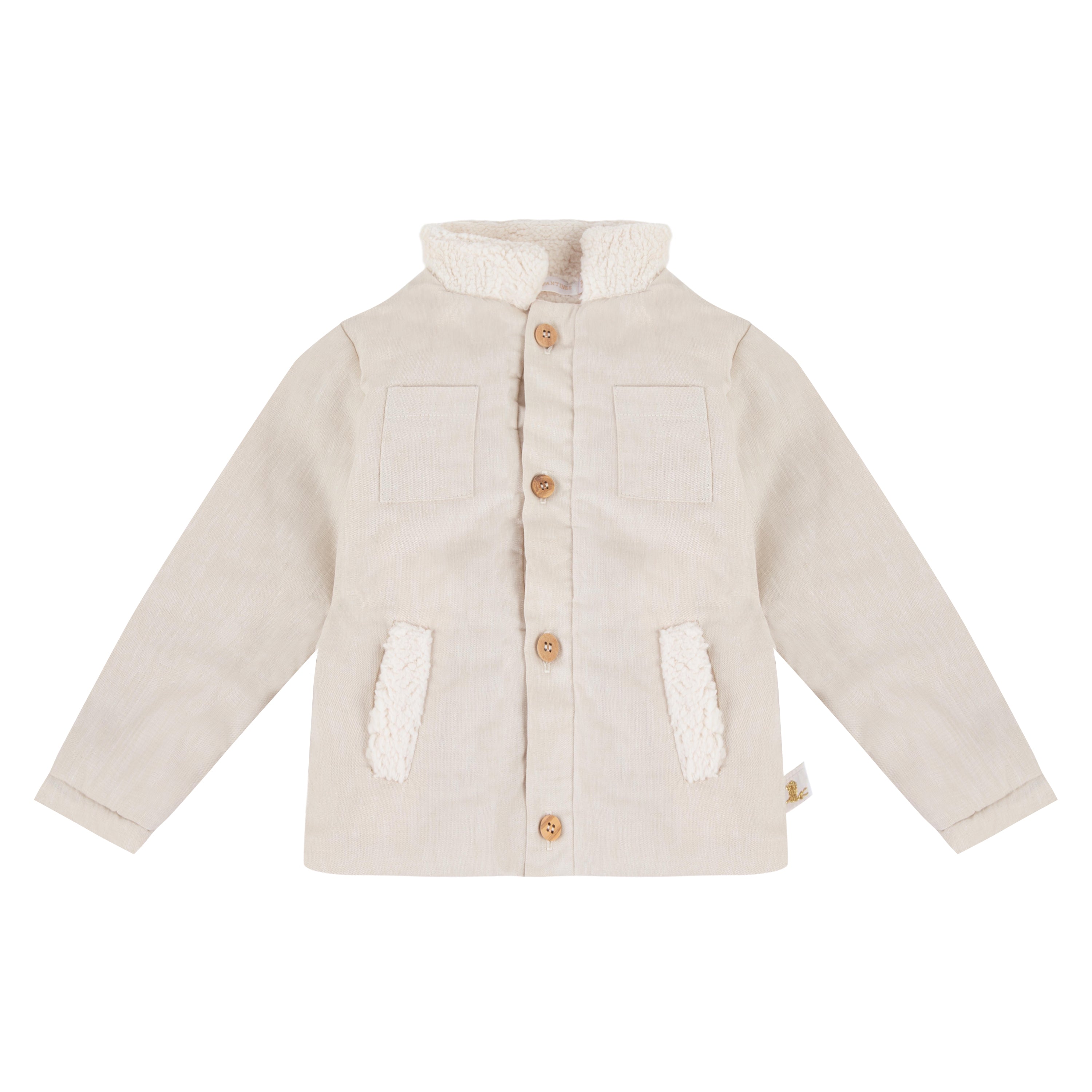 Veste Mulot sable Les Enfantines